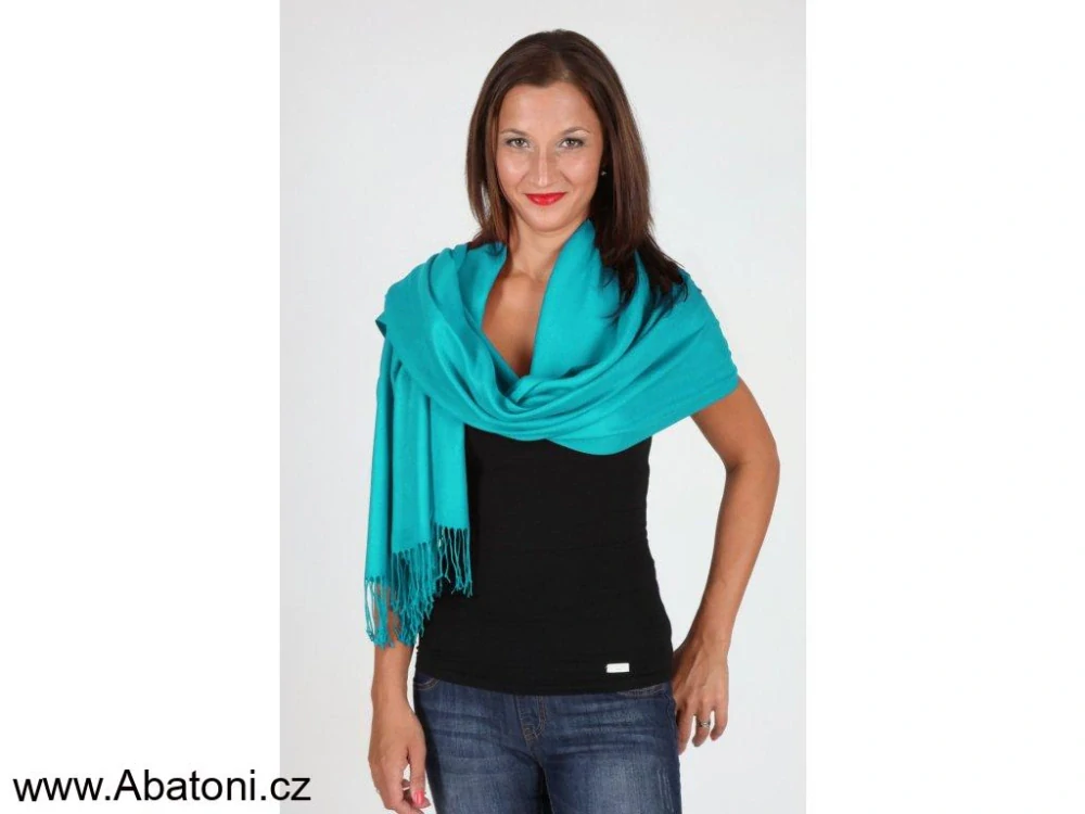 KARPET Dámská pašmína 445010.39 černá (pashmina, pašmínová šála)