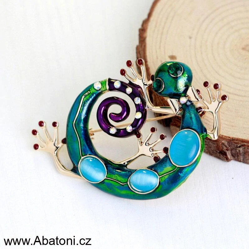 Gaira® Brož Salamandr 313148 - lizard, Salamandr