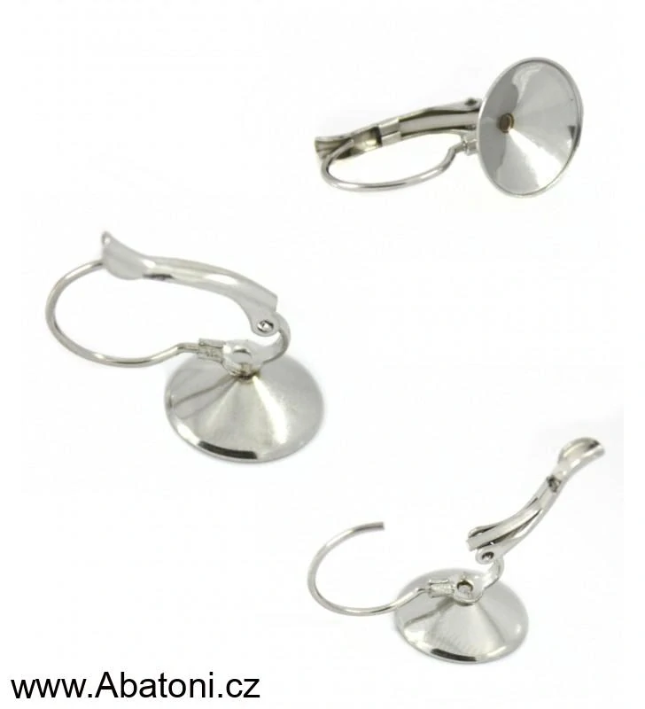 Swarovski Elements Rivoli vlepený krystal 8mm - Dětské Ocelové náušnice visací modré kulaté 51031.3 Light Turquoise (modrá světlá, tyrkysová) 