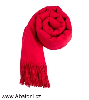 KARPET Dámská pašmína 445010.31 červená (pashmina, pašmínová šála)