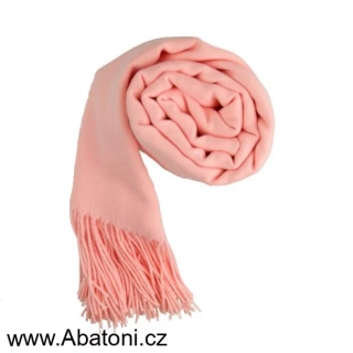 KARPET Dámská pašmína 445010.1 světle růžová lososová (pashmina, pašmínová šála)